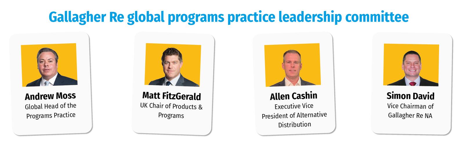 Gallagher Re global programs practice leadership committee