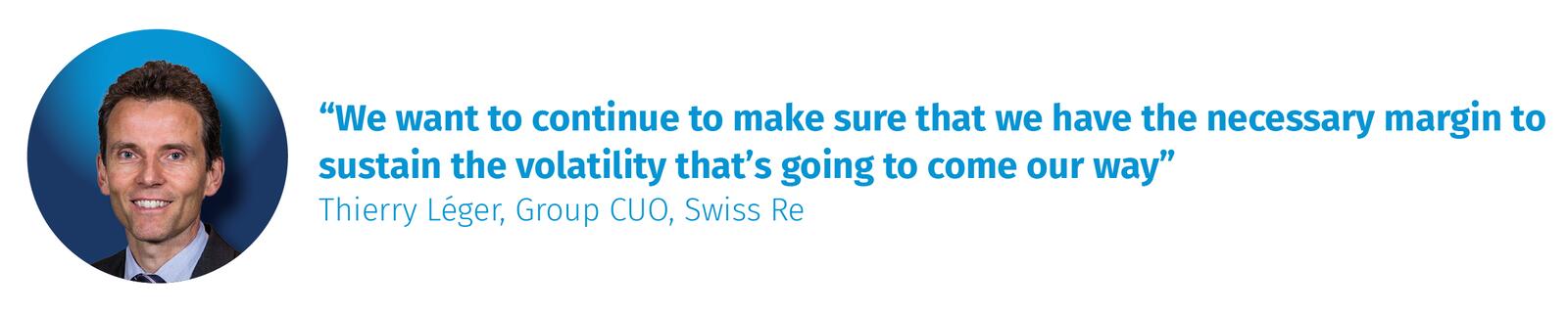 Thierry Léger, Group CUO, Swiss Re 2