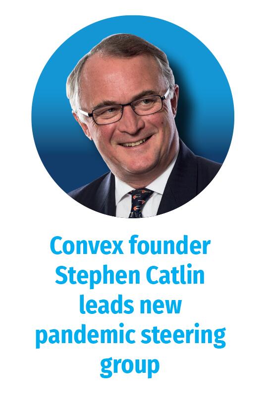 Convex founder Stephen Catlin leads new pandemic steering group 