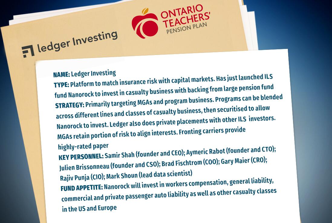 Ledger Investing and Ontario Teachers factfile