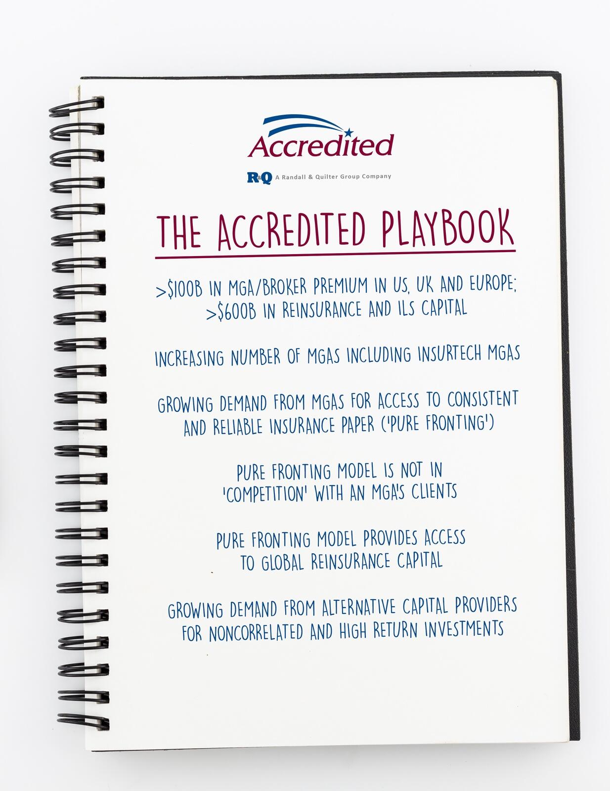 The Accredited playbook