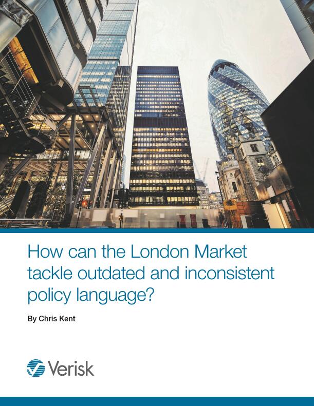 Verisk - London Market Policy Language