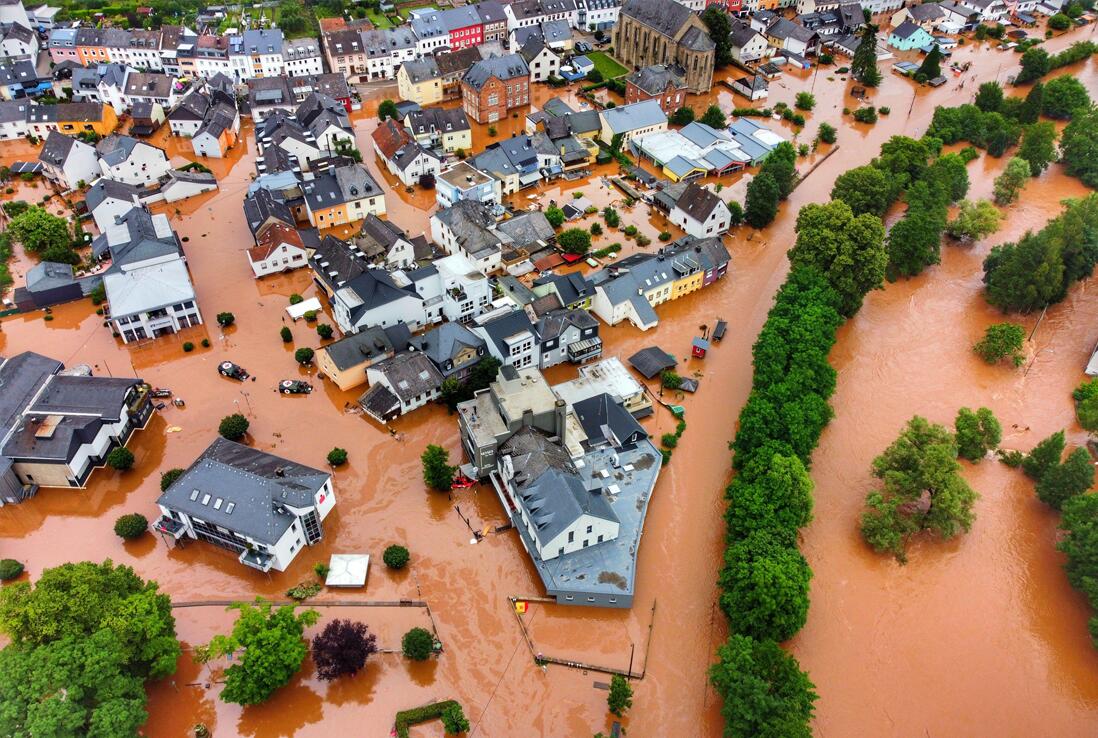 Kordel, Germany. 15th July, 2021 – Germany floods