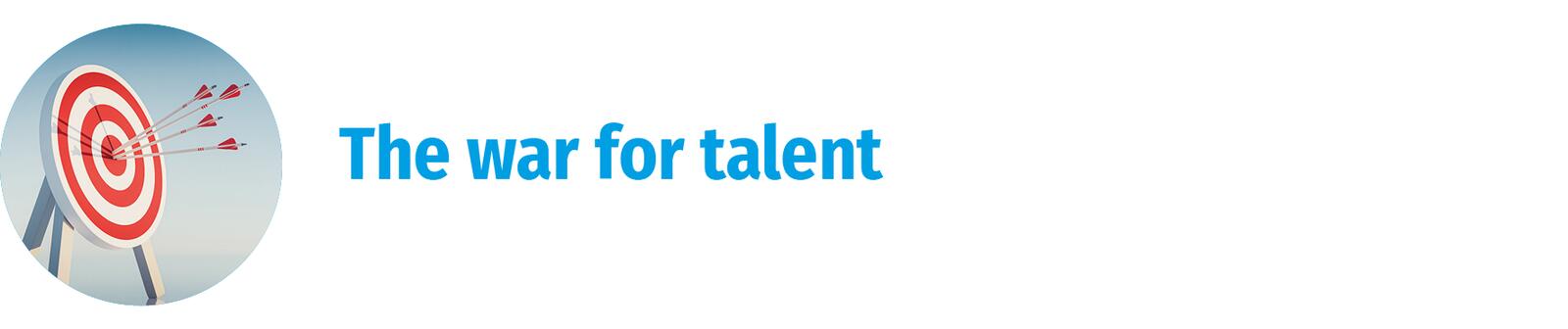 The war of talent w