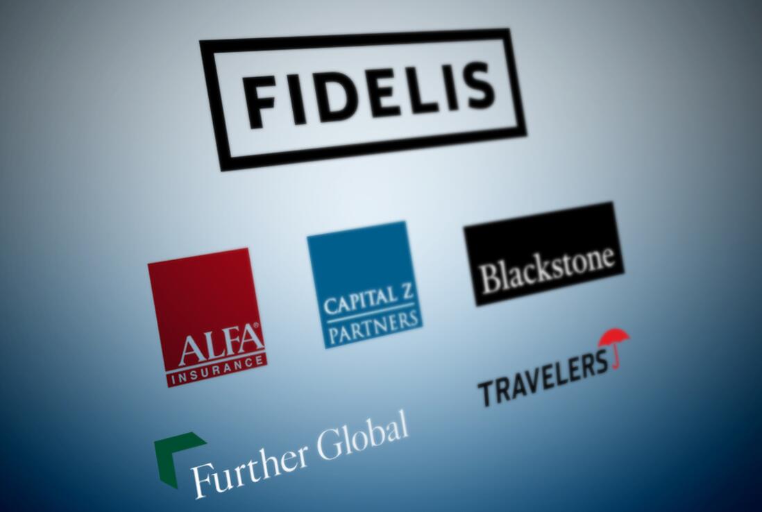 Fidelis, Capital Z Partners, The Travelers Companies, Inc., Blackstone, Further Global Capital Management and Alfa Insurance
