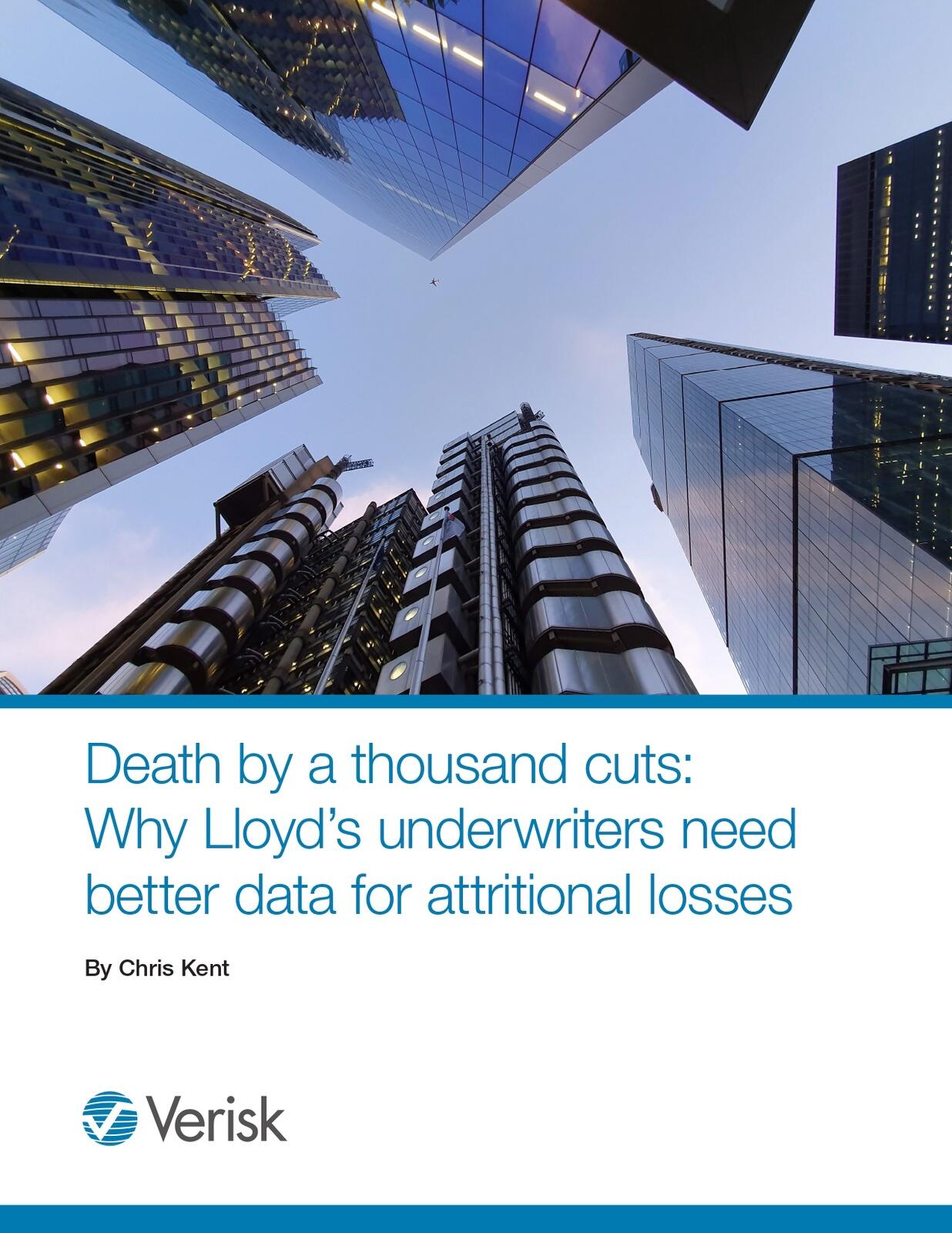 Do Lloyd's syndicates need better data for attritional losses