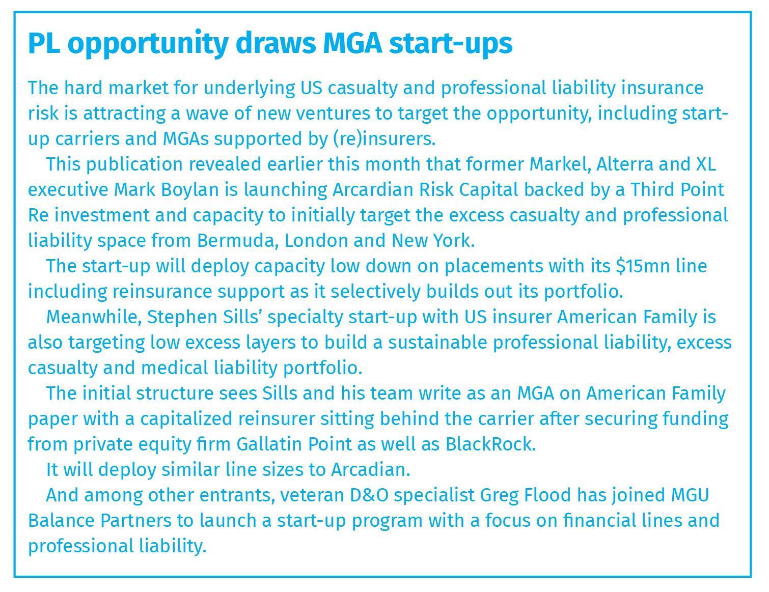 PL opportunity draws MGA start-ups 